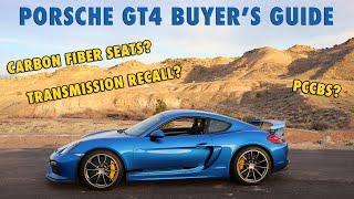 Porsche GT4 (981) Buyers Guide-- Watch before Buying!