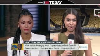 When you realize ON AIR that your sister stole your watch   | NBA Today