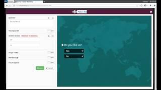 Survey Creator - web based survey and feedback tool