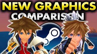 Kingdom Hearts NEW Graphics Update Comparison - Old vs New Version