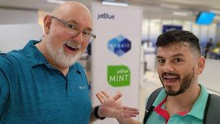 Flying JetBlue MINT | Our MIXED REVIEW | FLL to LAX | Lie Flat Seats