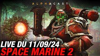 VOD ► MR DERIV NOUS DONNE DES INSIDES DE SPACE MARINE 2 + PVP - Live du 11/09/2024