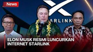 Momen Elon Musk Pakai Batik Resmikan Internet Starlink di Puskesmas Denpasar