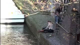 Wetlook Two women fall into the river in her clothes