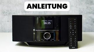 Hama Digitalradio DIR3510SCBTX Anleitung Einrichtung und Bedienung