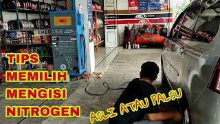 Tips mengisi nitrogen ban mobil asli atau palsu