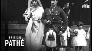 London Society Wedding (1921)