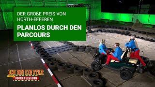 Prüfung Tag 5 - Der GP von Hürth-Efferen - planlos durch den Parcours | Die große Dschungelshow 2021