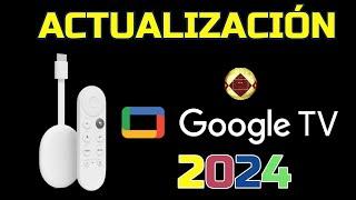 Chromecast Google TV Actualización Septiembre 2024 Actualizar Chromecast Google TV Firmware Update