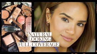 Natural, Full Coverage Foundation Tutorial | Dacey Cash