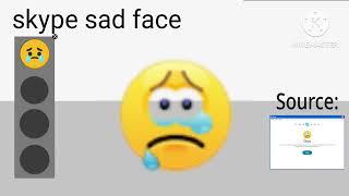 something went wrong island | skype sad face