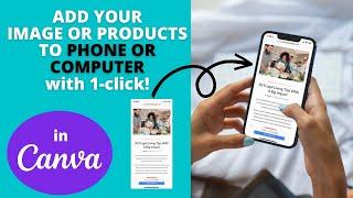 How to create SMART MOCKUPS with phone or computer in Canva