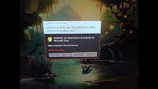 Gears 5 Error Instalador de dependencia/ dependency installer microsoft.MI EXPERIENCIA ESP/ENG