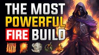 The Most POWERFUL Elden Ring Fire Build After 1.09 | FlameWalker Faith Build Guide 