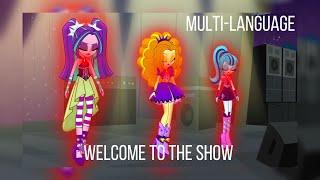 [Multi-language][1080p/60FPS] Welcome to the show | Ultimate video | Dazzlings Transformation