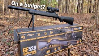 Airsoft GF529 sniper rifle review!