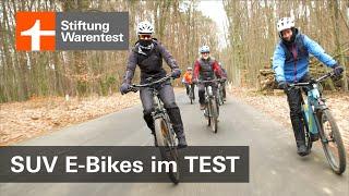 E-Bike-Test 2022: Viele SUV-E-Bikes sind gut - das leisten die SUV-Pedelecs (Stiftung Warentest)