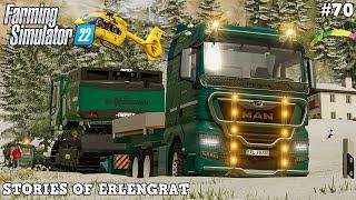 IMPEX HANNIBAL T50 - HEAVY TRANSPORT in the MOUNTAINS! ️ | Erlengrat | FS22 | Timelapse #70