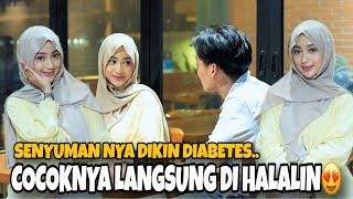 PRANK SHOLAWAT & NGAJI️ABANG NGGA KUAT DI TATAP SI CANTIK, BAWAAN NYA PENGEN NGEHALALIN