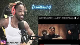 AMERICAN REACT TO GERMAN RAP | LUCIANO feat UFO361 & LIL BABY - FENDI DRIP (prod. by Macloud & Miksu