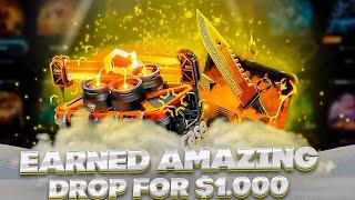  HUGE LUCK on CSGONET - EARNED AMAZING DROP for $1.000 | CSGONET 2024 | CSGONET Promo Code