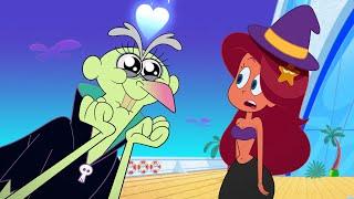 Dangerous romance | Zig & Sharko | Best episodes cartoon collection for #halloween