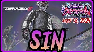 Tekken 8 ▰ (AOMA\SIN) YOSHIMITSU Tekken 8 Ranked Matches AUGUST 08, 2024