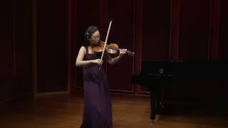 Valerie Chen - Bach Sonata No. 1 in g minor, Adagio