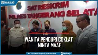 Viral Mariana Ahong Pencuri Coklat Alfamart Minta Maaf di Mapolres Metro