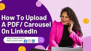 How to upload a carousel on LinkedIn