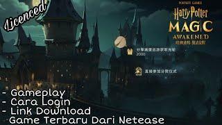 Link Download,Cara instal Dan Gameplay Harry Potter : Magic Awakened Mobile !! Hogwarts United