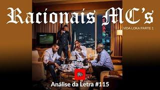 Racionais Mc's - Vida Loka Parte I Análise da Letra #115 pensando nisso