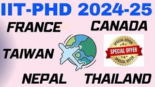 IIT-R- PhD International Call for admission 2025-25 Vs BHU-PhD II Don't Miss Golden Opportunity