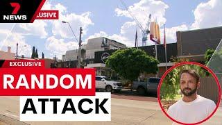 An innocent victim's warning after a painful night out in Collingwood | 7 News Australia