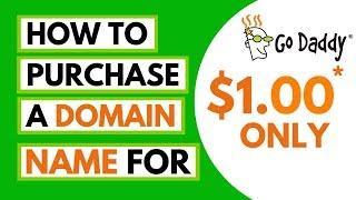 1 Dollar Domain - Godaddy Domain Promo Code