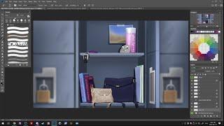 19/04/22 || Locker Interiors || Summertime Saga Development Stream