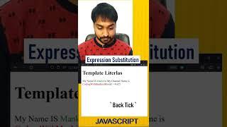 String Expression in javascript