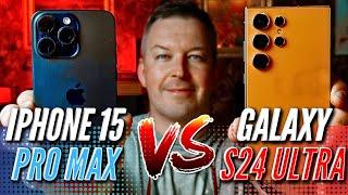 БИТВА ГОДА. GALAXY S24 ULTRA vs IPHONE 15 PRO MAX. БОЛЬШОЕ СРАВНЕНИЕ