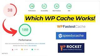 WP Rocket VS WP Fastest Cache VS SpeedyCache - Best Wordpress Cache plugin tested!