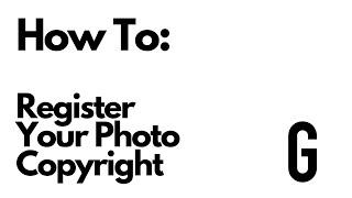 How To Register Copyright On Your Photographs - United States