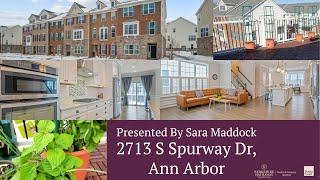 North Oaks Condo For Sale | 2713 S Spurway Dr, Ann Arbor, MI 48105