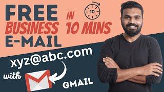 How to Create Free Business Email and Use it with Gmail | 100% Free