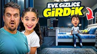 ABİM EVDE YALNIZ !! EVE GİZLİ GİRDİK !! ELİF SİNEM KIŞKIRTMASI !!