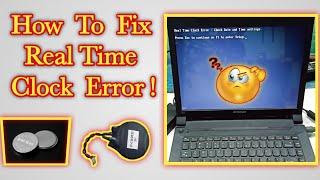 How to fix | Real time clock error | Explained in Tamil
