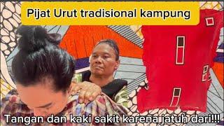 JATUH DARI SEPEDA MOTOR LANGSUNG DI PIJAT URUT TRADISIONAL