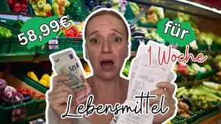 SPAREN 58,99€ für LEBENSMITTEL // MAMA und KLEINKIND