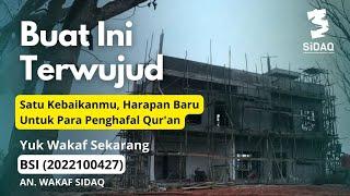 MASIH TERTUNDA PEMBANGUNAN ASRAMA SANTRI AKHWAT PONDOK QURAN ISMUHU YAHYA