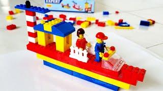 Expert Building Blocks | Building Blocks | How to make Building Blocks Boat | Playtime