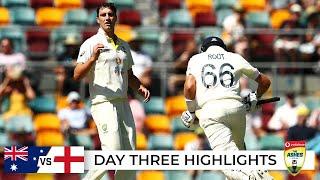 England show strong resolve in day three fightback | Men's Ashes 2021-22