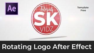 Free 3D Rotating Logo in After Effects Template